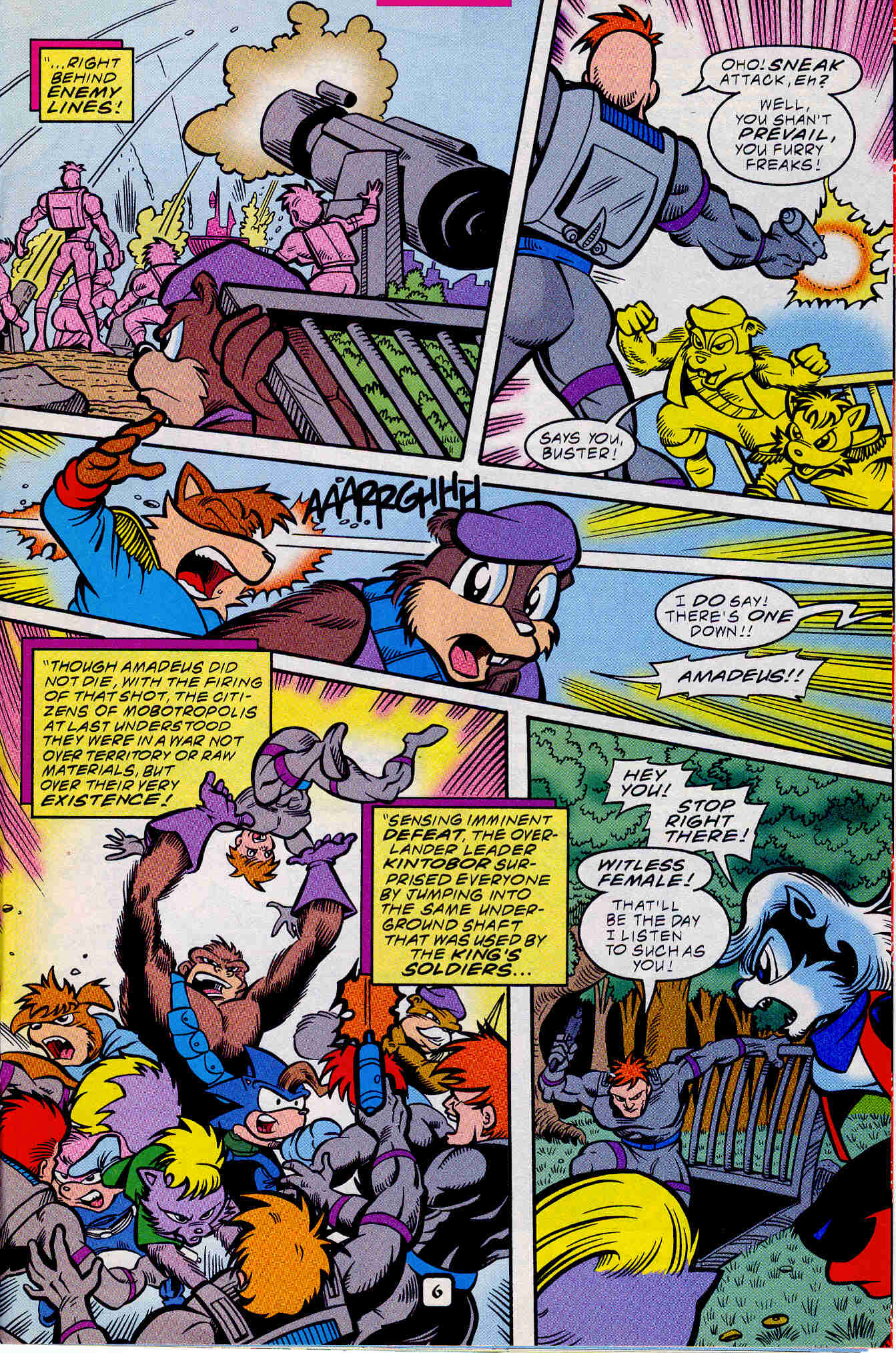 Sonic - Archie Adventure Series November 1999 Page 22